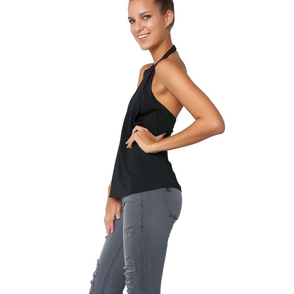 A.L.C. Ali Zip Top in Black - Picture 3 of 10